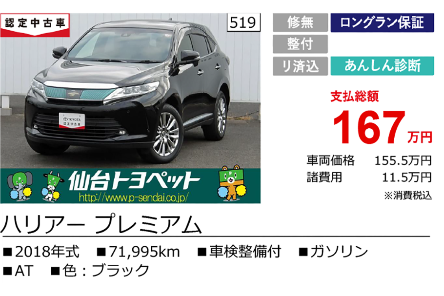 仙台トヨペット 中古車初売 | トヨタのお店「仙台トヨペット」トヨタ車