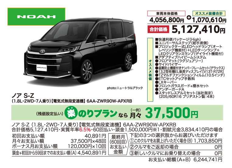 ノア S-Z